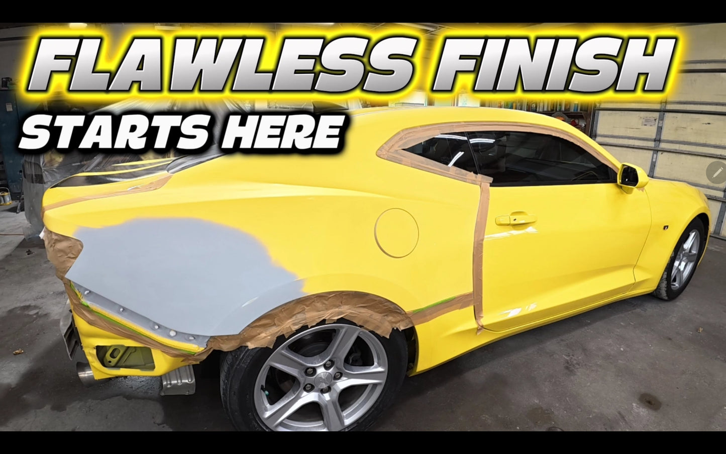 How to Seal, Base and Clear a Quarter Panel and bumper-Step By Step Guide