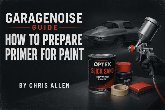 Garage Noise Guide: How to Prepare Primer for Paint
