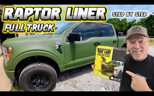 FREE Garage Noise Guide -Raptor liner Truck